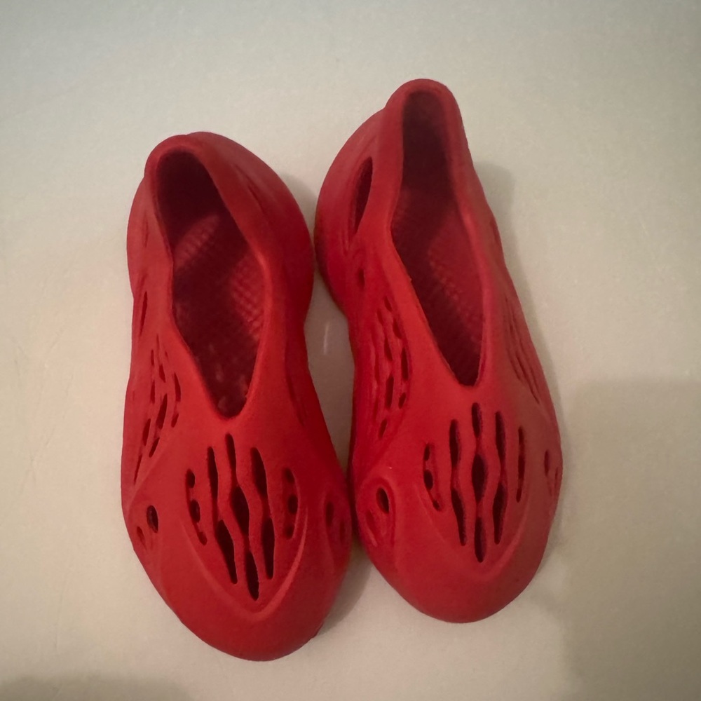 Red Slip-On Shoes